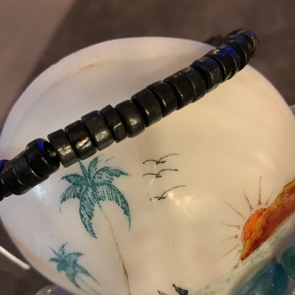 4 For $9 NEW Unisex Braided & Beaded Leather Bracelets - Picture 6 of 10